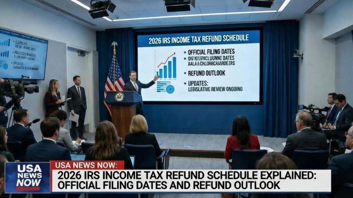 2026 IRS Income Tax Refund Schedule