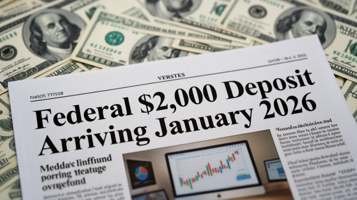 Federal $2000 Deposit Arriving January 2026