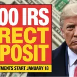 IRS Confirms $2,000 Direct Deposit for January 2026