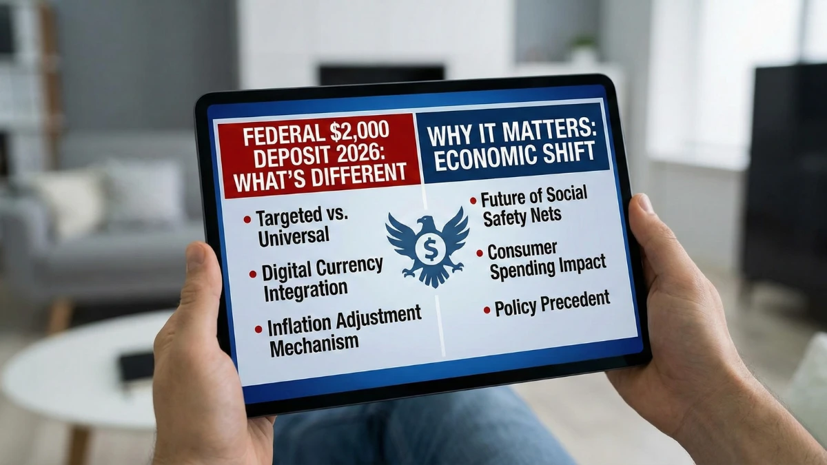 Federal $2,000 Deposit in 2026 Explained
